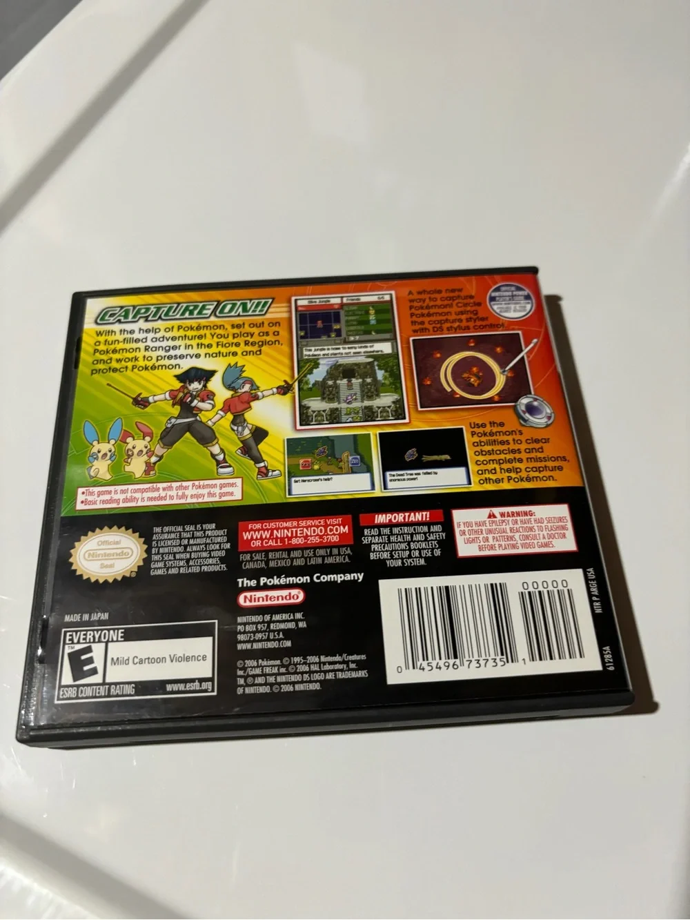 Nintendo DS Pokémon Ranger